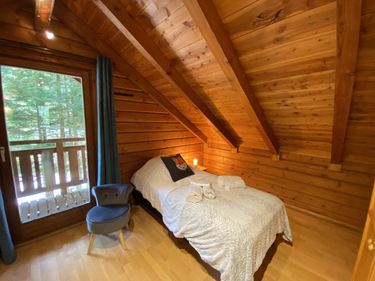 Le Renard Chalet En Bois La Bresse Kültér fotó