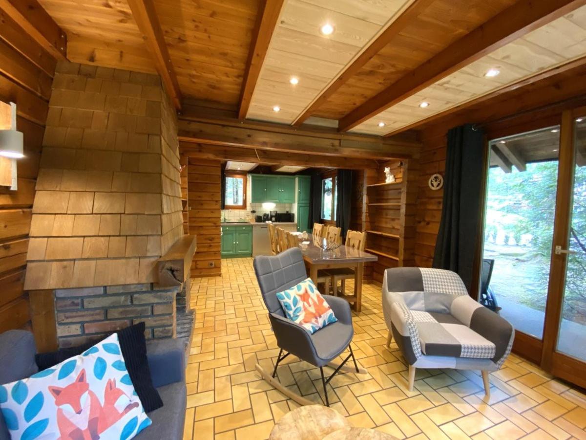 Le Renard Chalet En Bois La Bresse Kültér fotó