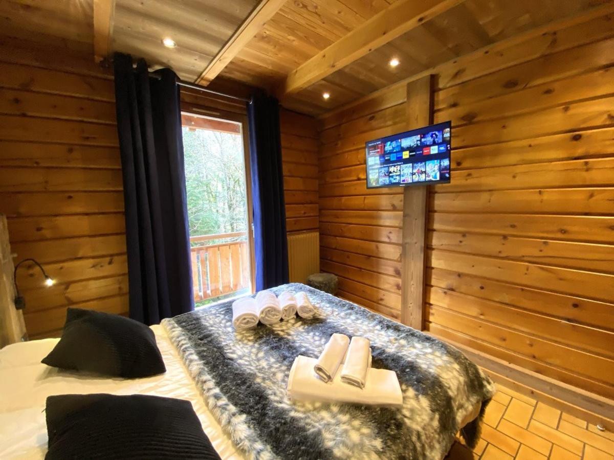 Le Renard Chalet En Bois La Bresse Kültér fotó