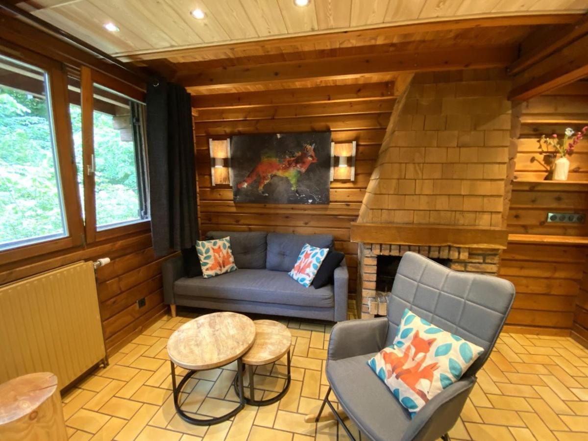 Le Renard Chalet En Bois La Bresse Kültér fotó