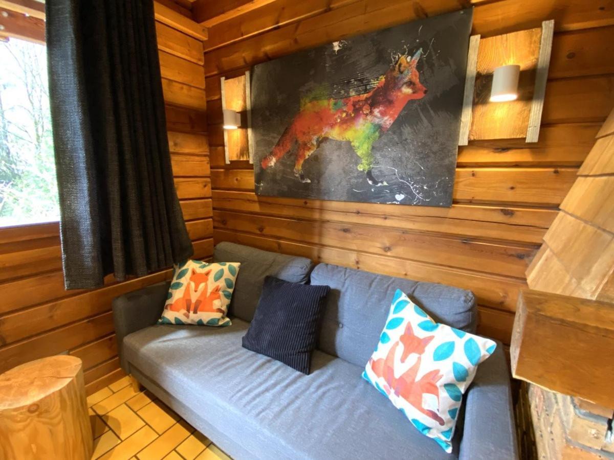 Le Renard Chalet En Bois La Bresse Kültér fotó